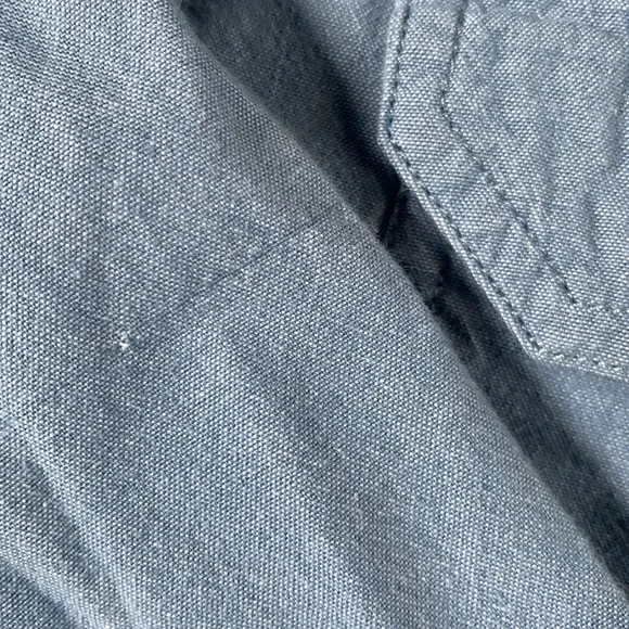 Men’s Carhartt blue, long sleeve shirt. Size XL. Chest approx 25 1/2 inches - Picture 6 of 12